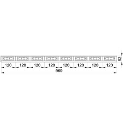 Rampa lumini led dirijare trafic si semnalizare rutiera - 8 Module LED a cate 3 LED-uri fiecare Rampa lumini led dirijare trafic si semnalizare rutiera - 8 Module LED a cate 3 LED-uri fiecare